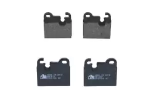Image of ATE Brake pad set BMW 13.0460-3024.2 34211117981,34211150556,34211159265