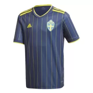 Image of 2020-2021 Sweden Away Shirt (Kids)