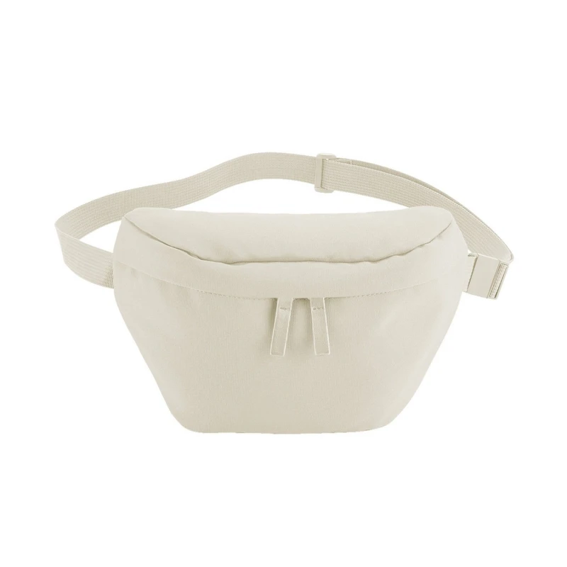 Image of Bagbase Simplicity Waist Bag in Beige Beige Unisex One Size