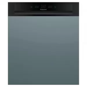 Image of Hotpoint HBC2B19UKN Semi Integrated Dishwasher