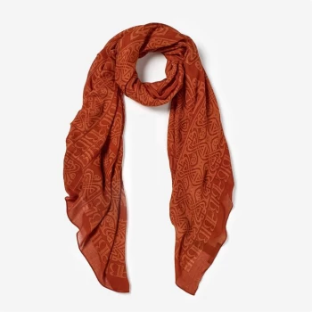 Image of Biba BIBA Blair Logo Scarf - Brown