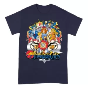 Image of Thundercats T-Shirt Thundercats in Action Group Shot Size S