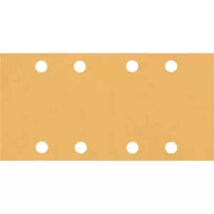 Image of Bosch Expert C470 Punched Hook and Loop Sanding Sheets 93mm x 186mm 120g Pack of 10
