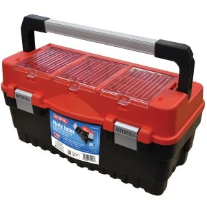 Image of Faithfull Cantilever Tote Tray & Organiser Lid Toolbox - 53cm (21in)