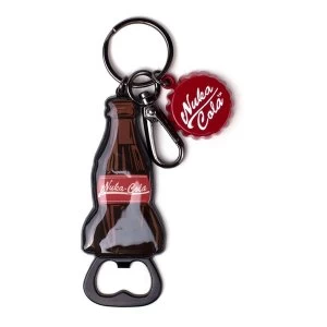 Image of Fallout - Nuka-Cola Bottle & Cap Unisex One Size Keychain - Multi-Colour