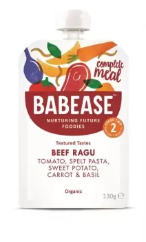 Image of Babease Organic Beef Ragu 130g (6 minimum)
