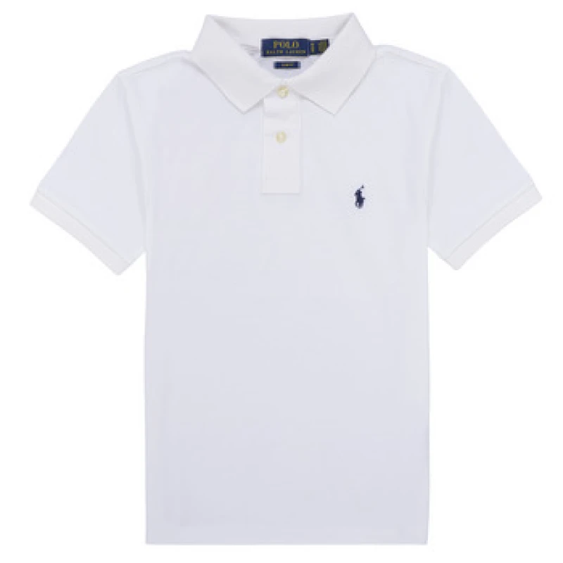 Image of Polo Ralph Lauren Short Sleeve Polo Shirt White Baby S;M;L