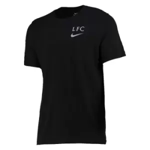 Image of 2022-2023 Liverpool Ignite Away T-Shirt (Black)