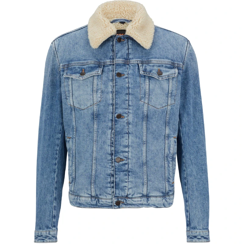 Image of Boss Mens Livorno Bc Slim Fit Jeans Bright Blue male S