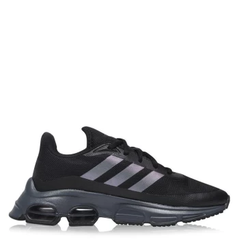 Image of adidas Quadcube Jogger Junior Trainers - Black