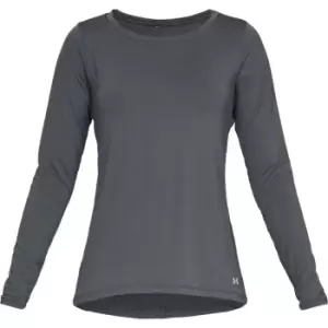 Image of Under Armour HG Armour Long Sleeve - Grey