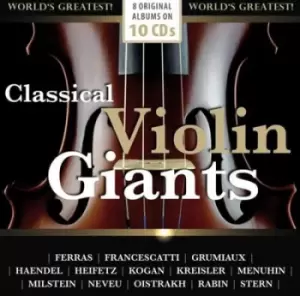 Image of Classical Violin Giants by Various Composers CD Album