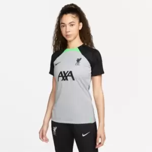 Image of Nike Liverpool Strike Top 2023 2024 Womens - Grey