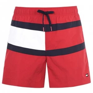 Image of Tommy Bodywear Swim Shorts - Tango Red