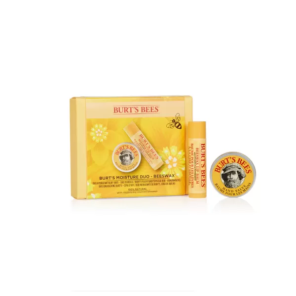 Image of Burt's Bees Moisture Duo Gift Set, Beeswax