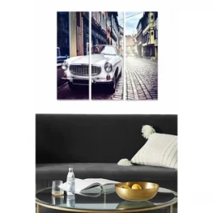 Image of MDF229428385 Multicolor Decorative MDF Painting (3 Pieces)