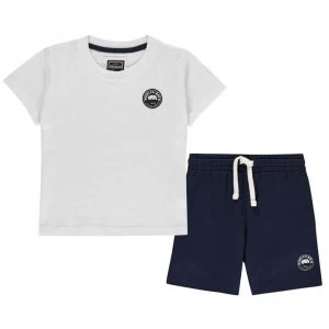Image of SoulCal Signature Short Set Infant Boys - Navy/White
