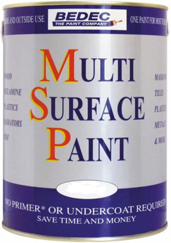 Image of Bedec Soft Matt Multi Surface Paint,750ml Magnolia