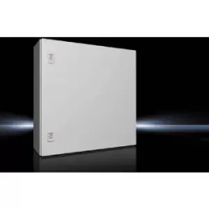 Image of Rittal AX 1060.000 Switchboard cabinet 600 x 600 x 210 Steel plate Grey-white (RAL 7035)