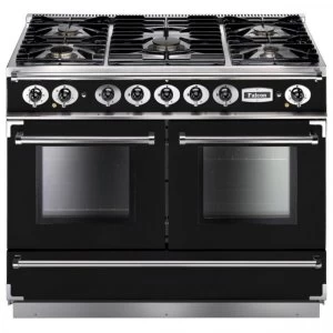 Image of Falcon FCON1092DFBL-CG Continental 1092 Dual Fuel Range Cooker - Black