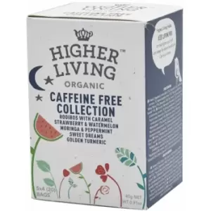 Image of Higher Living Organic Caffeine Free Collection - 20 Bags x 4 - 704370