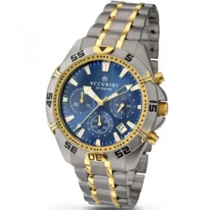 Image of Mens Accurist Titanium Chronograph Watch