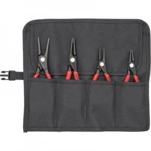 Image of Knipex 00 19 57 Circlip pliers set Suitable for Outer and inner rings 12-25 mm, 19-60 mm 10-25 mm, 19-60 mm Tip shape Straight