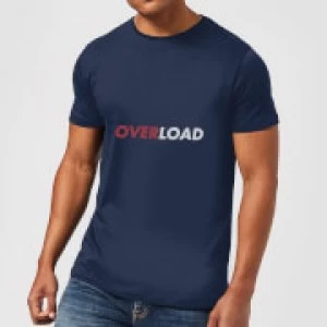 Image of Overload Mens T-Shirt - Navy - XL