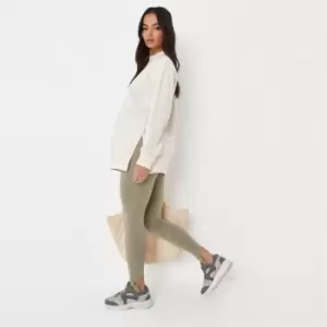 Image of Missguided Stirrup Legging - Green