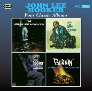 Image of Four Classic Albums by John Lee Hooker CD Album