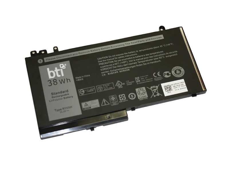 Image of BTI 451-BBLH compatible 38Wh 3-cell battery for Latitude E5250 E5240 E