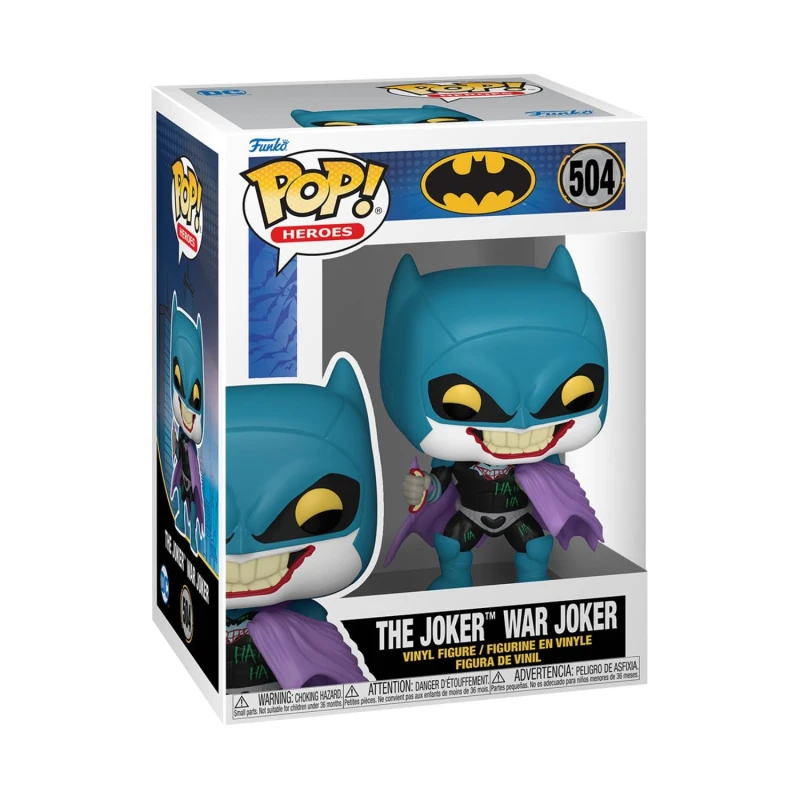 Image of Batman War Zone - The Joker War Joker Vinyl Figurine 504 Funko Pop! multicolour Onesize Unisex