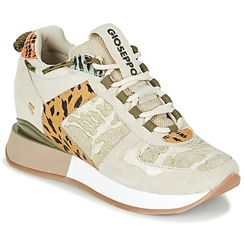 Image of Gioseppo PATERSON womens Shoes Trainers in Beige