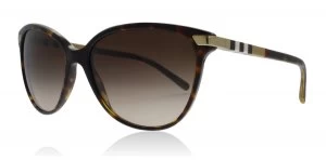Image of Burberry BE4216 Sunglasses Havana 3002/13 57mm
