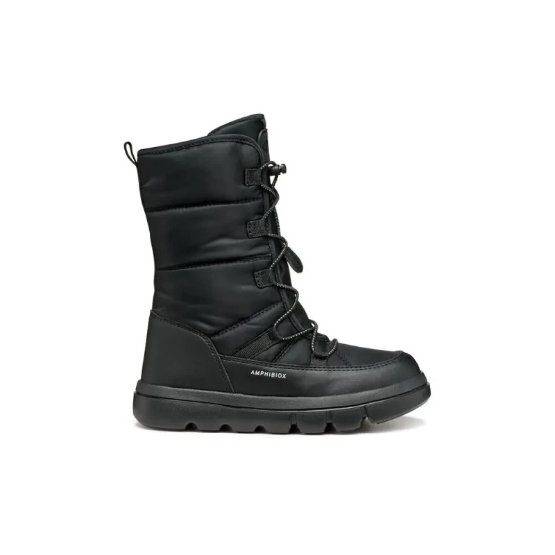 Image of Geox Womens nylon winter boots Geox Willaboom ABX Noir Female 39