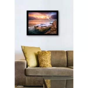 Image of SC1262 Multicolor Decorative Framed MDF Painting