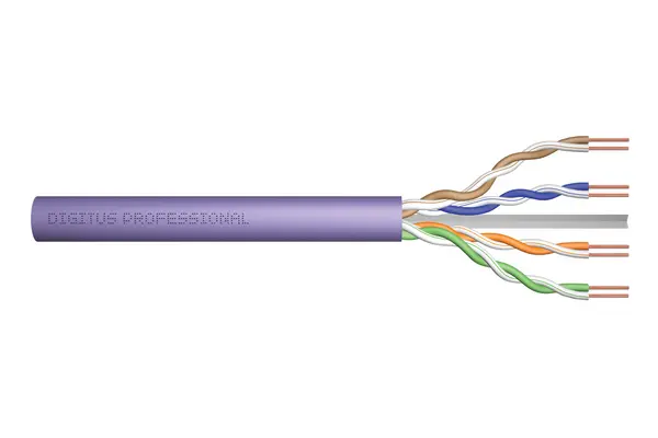 Image of Digitus CAT 6 U/UTP installation cable. 305 m. simplex. Dca-s2.d2.a1