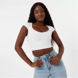 Image of Jack Wills Sweetheart Short Sleeve Top - Blue