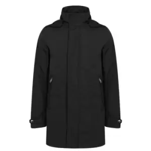 Image of Paul And Shark Urban Car Coat - Black