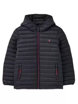 Image of Joules Boys Cairn Showerproof Packable Padded Jacket - Navy, Size Age: 3 Years