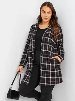 Image of Yours Blazer Jacket - Black, Size 20, Women