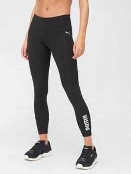Image of Puma RTG Logo 7/8 Leggings - Black, Size L, Women