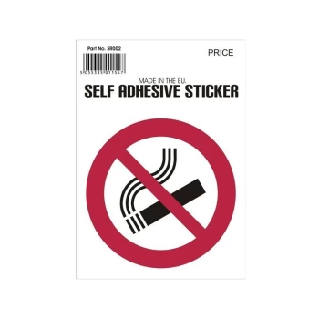 Image of Outdoor Vinyl Sticker - No Smoking Circle - V37 - Castle Promotions
