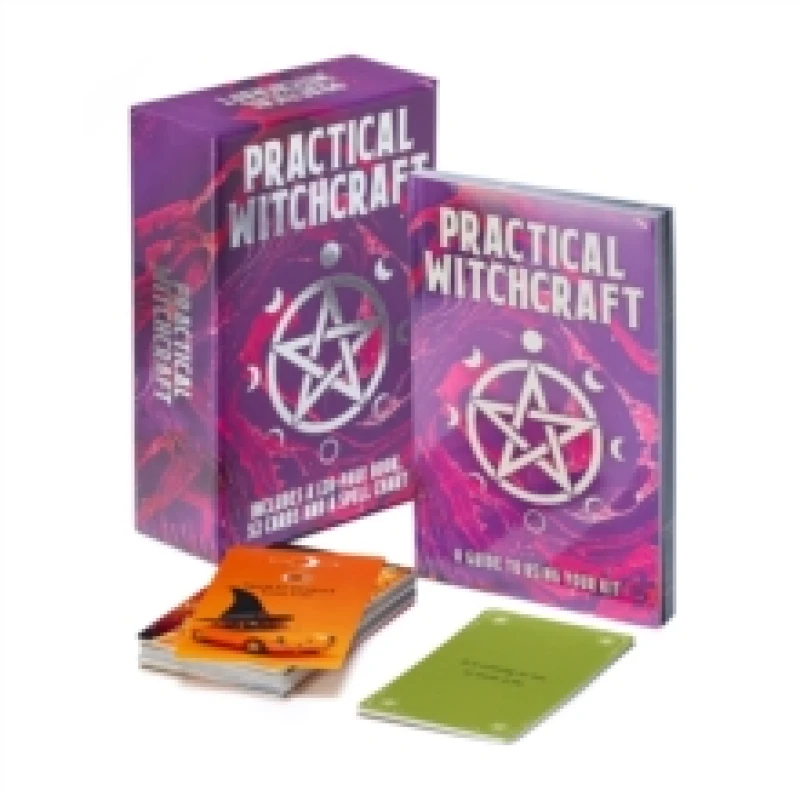 Image of Practical Witchcraft Book & Card Deck : Includes 128-page book, 52 cards and a spell chart Paperback / softback