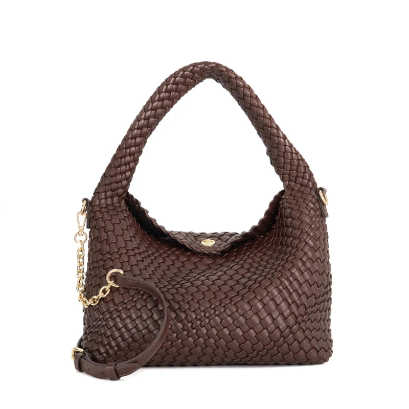 Image of Dune London Womens Shoulder Bag Chocolate female One Size