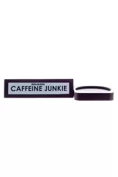 Image of Personalised Caffeine Junkie Wooden Desk Sign