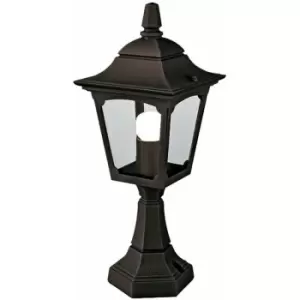 Image of Loops - Outdoor IP44 1 Bulb Wall Ground Pedestal Lamp Light Black LED E27 100W d00315