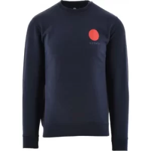 Image of Edwin Navy Japanese Sun Sweatshirt