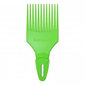 Image of Denman D17 Curl Tamer Comb - Green