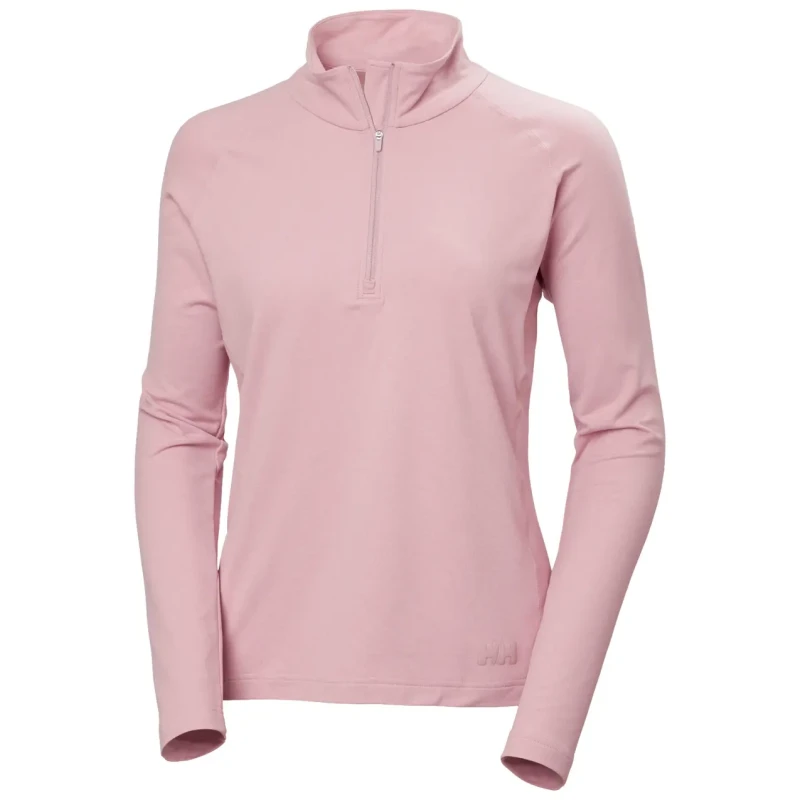 Image of Womens 1/2 zip training jacket Helly Hansen Tyri Rose Female M